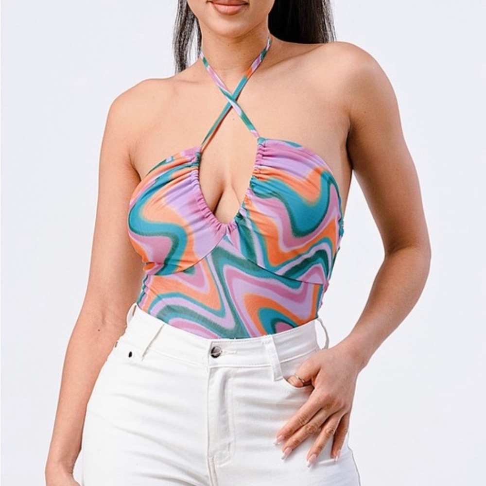Colorful bodysuit